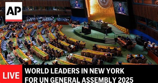 UN General Assembly 2025 LIVE: World Leaders speak on Day 3