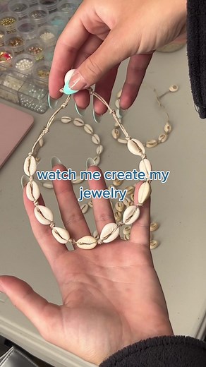 Creating Handmade Cowrie Shell Necklace | DIY Jewelry Business Process