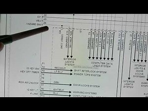 how a COMPUTER BODY CONTROL MODULE WORKS from WIRING DIAGRAM