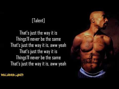 2Pac - Changes ft. Talent (Lyrics)