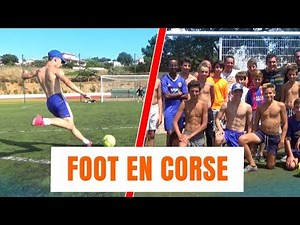 FOOT AVEC LES ABONNÉS EN CORSE