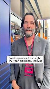 Breaking news. Last nigh,60-year-old Keanu Reeves