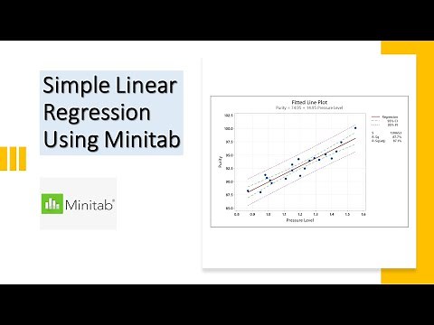 Master Simple Linear Regression using Minitab: Full Course in Just 9 Min