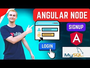 Angular Node MySQL Login System - Signup