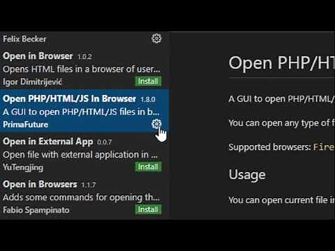 Configure Xampp and Visual Studio Code to Work Together