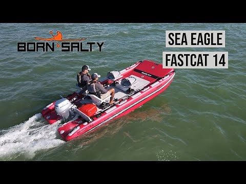 Sea Eagle FastCat 14 Overview - Inflatable Catamaran Boat - A Portable and affordable fishing boat