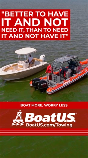 Don't leave the dock this Labor Day weekend without your BoatUS Towing Membership. BoatUS.com/Towing. | BoatUS