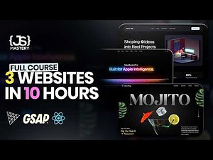 Creative Frontend Course | Master GSAP, Three.js & React in 10 Hours