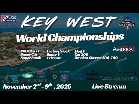 2025 Key West World Championships LIVE STREAM Day 2 (November 2nd - 9th 2025)