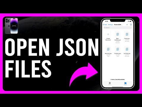 How to Open JSON Files on iPhone (How to View JSON Files on iPhone)