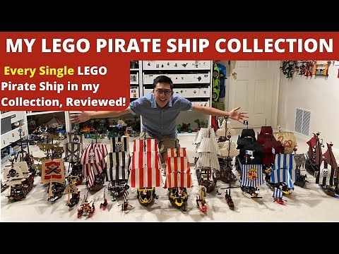 My Massive LEGO PIRATE Ship Collection! Classic, Modern, and LOTR/Caribbean! Ranked and Reviewed