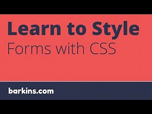 Learn to Style Forms with CSS