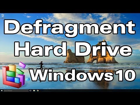 How to defragment a hard drive in Windows 10
