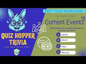 25 Trivia Questions to Test Your Knowledge of Current Events!