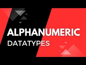 Oracle SQL Alphanumeric Data Types | Oracle SQL fundamentals