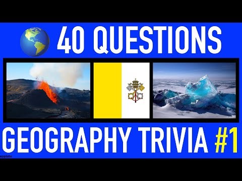 162 World & U.S. Geography Trivia Questions (For Kids & Adults)