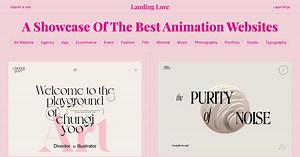 Portfolio Animation Websites - landing.love