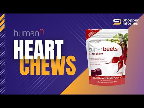Unlock the Power of Heart Chews with HumanN SuperBeets