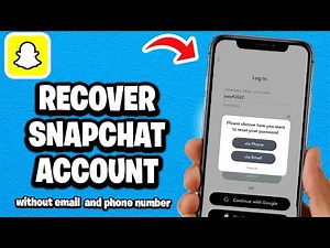 How To Recover Snapchat Account Without Email Or Phone Number (Fastest Guide)