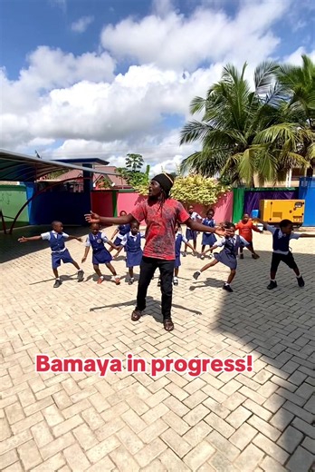 Bamaya dance steps: School children perform Bamaya tradition