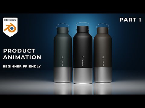 Make Blender Product Animation - beginner tutorial | Part 1