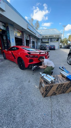 Changing Exhaust Tips on a 1000HP CORVETTE