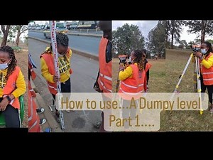 HOW TO SET UP A DUMPY LEVEL ..STEP BY STEP/HOW TO READ A STAFF