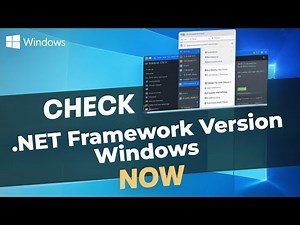 How To Check .NET Framework Version On Windows 11 [TUTORIAL]