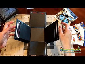 How To Decorate The Exploding Butterfly Gift Box From Butterflyers.com