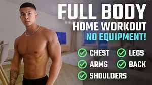 Build Muscle At Home: The BEST Full Body Home Workout For Growth