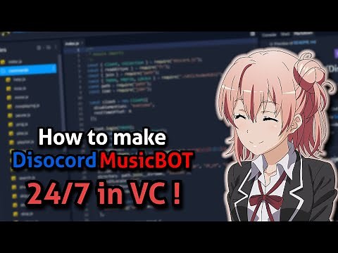 How To Make Discord Music Bot that can stay in VC 24/7! | No Coding Require | ProMusic