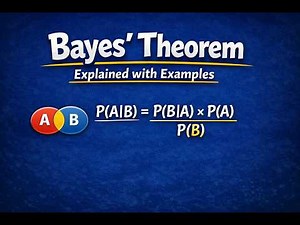 Bayes' Theorem Explained with Examples