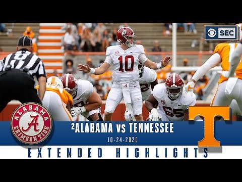 #2 Alabama Crimson Tide vs. Tennessee Volunteers: Extended Highlights | CBS Sports HQ