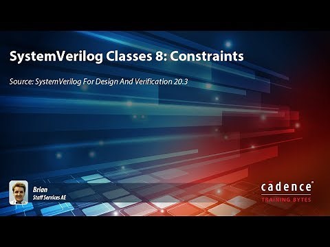 SystemVerilog Classes 8: Constraints