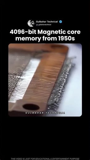 This 1950s Memory Still Works Without Power! ⚡🧲