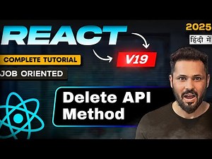 React 19 Tutorial #61 Integrate Delete Method API