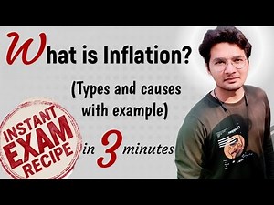 What is Inflation ? | Types and Causes- demand pull, cost pull, etc with example | Unbeaten Learning
