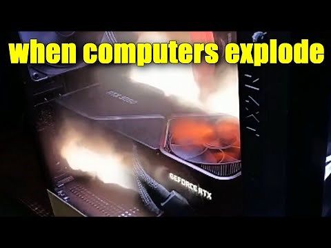 Computer Explodes! Top PC explosions caught on camera!