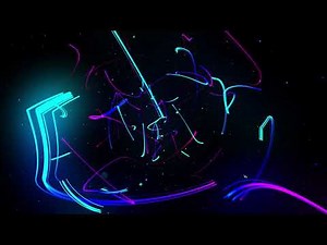 VJ Background Animation Loop Royalty Free Footage Neon Lights