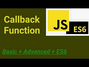 Callback Function | #27 | JavaScript Hindi