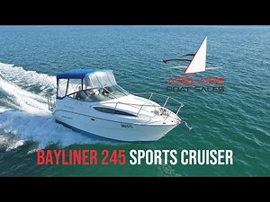 Bayliner 245 Sports Cruiser - Perfect lifestyle boat in a compact size