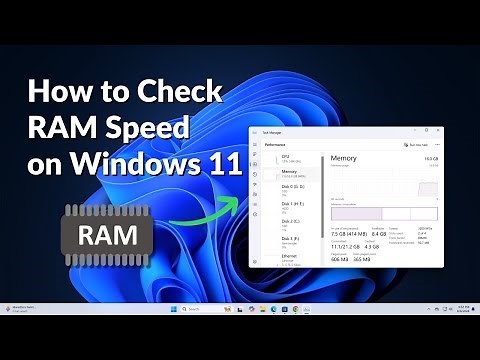 How to Check RAM Speed on Windows 11