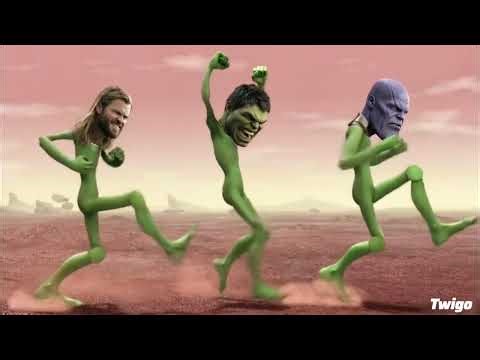 Thor|Hulk|Thanos Cosito Dance | Green Alien Viral Dance | Funny Dance