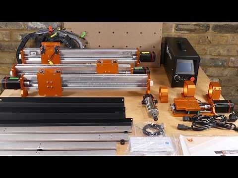 FoxAlien xe-pro cnc router - Build, Setup & Run 1st Job