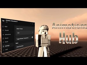 Roblox FE Animations Hub Script