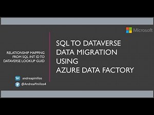 SQL to Dataverse Data Migration using Azure Data Factory | Power Apps