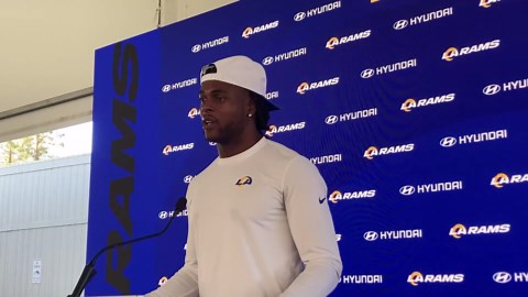 Los Angeles Rams WR Davante Adams on Matthew Stafford, playing in LA., retirement