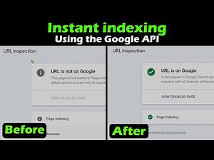 Google API indexing | instant indexing for blogger - TECUQ