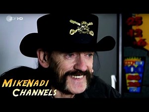 Motörhead Tour 2015 / 2016 - Interview mit Lemmy / Paris (ZDF aspekte 20.11.15)