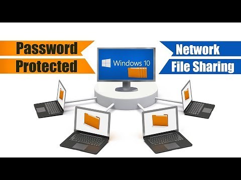 Windows 10 Password Protected Network file sharing